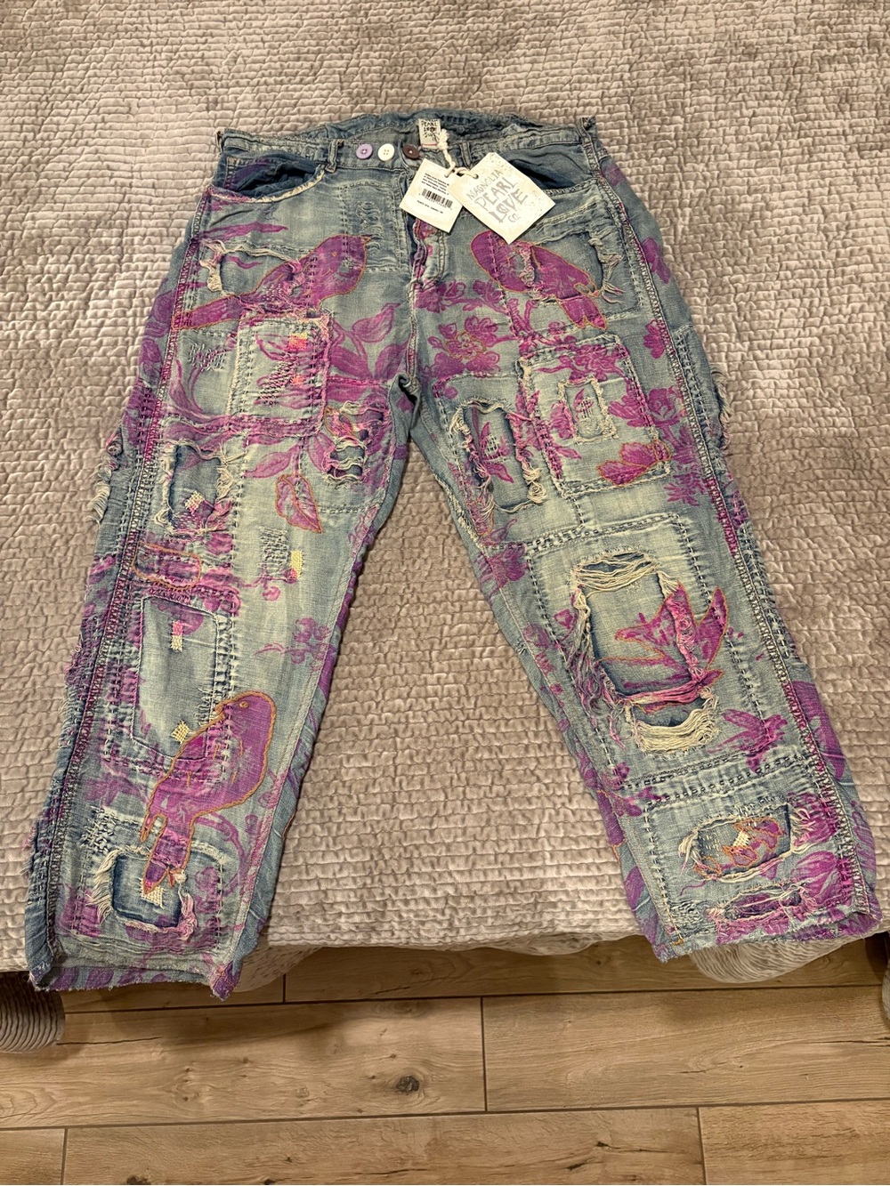 Magnolia Pearl NWT Valentino Miner Denim in Izabella, OS